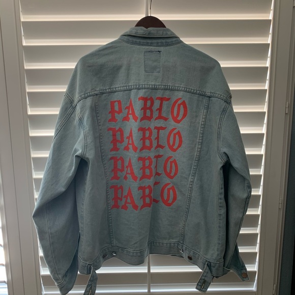 life of pablo jean jacket